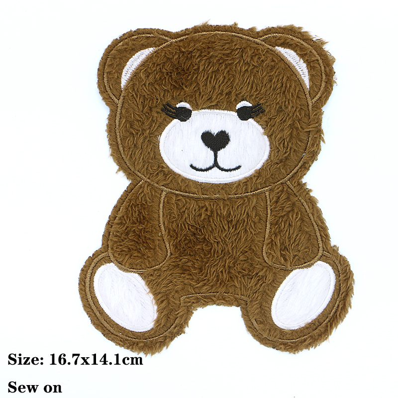 Cute White Brown Bear Glasses  - Embroidery Viewer 리뷰 및 가격