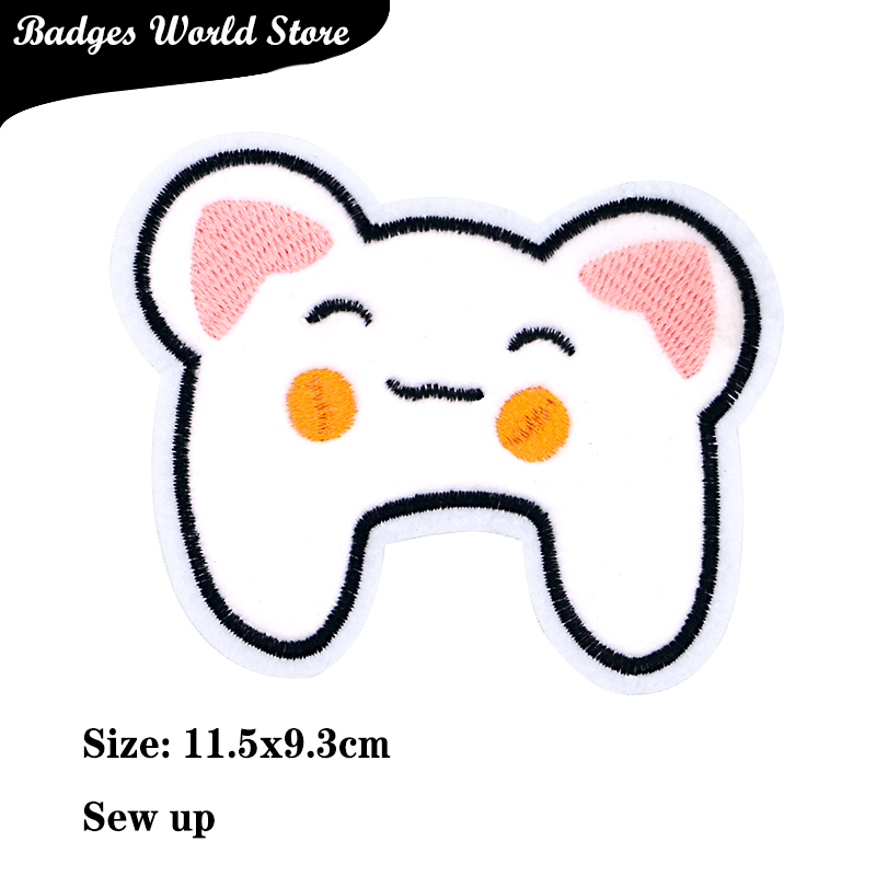 Cute White Brown Bear Glasses  - Embroidery Viewer 리뷰 및 가격