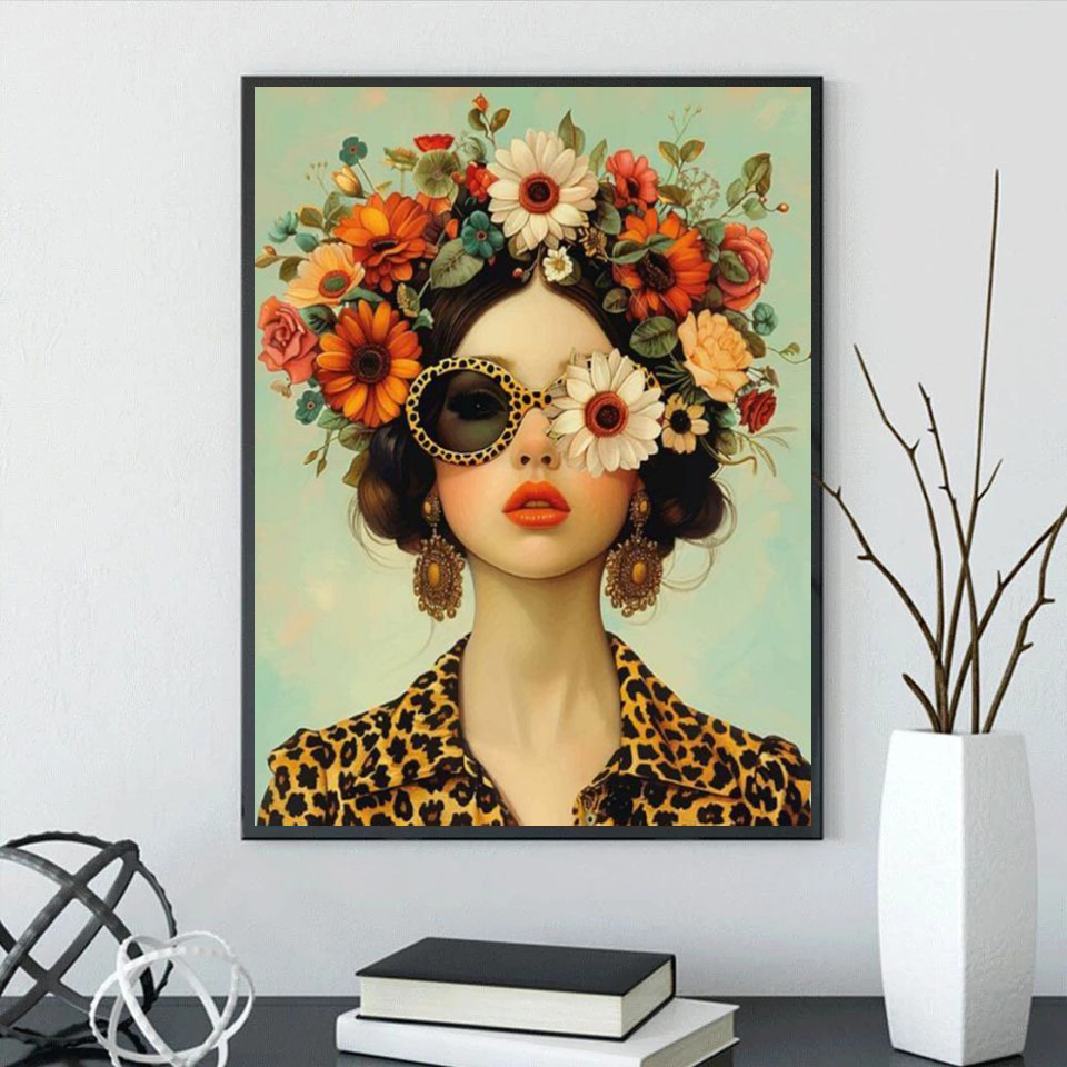 Diamond Painting Beautiful Wom - Embroidery Viewer 리뷰 및 가격