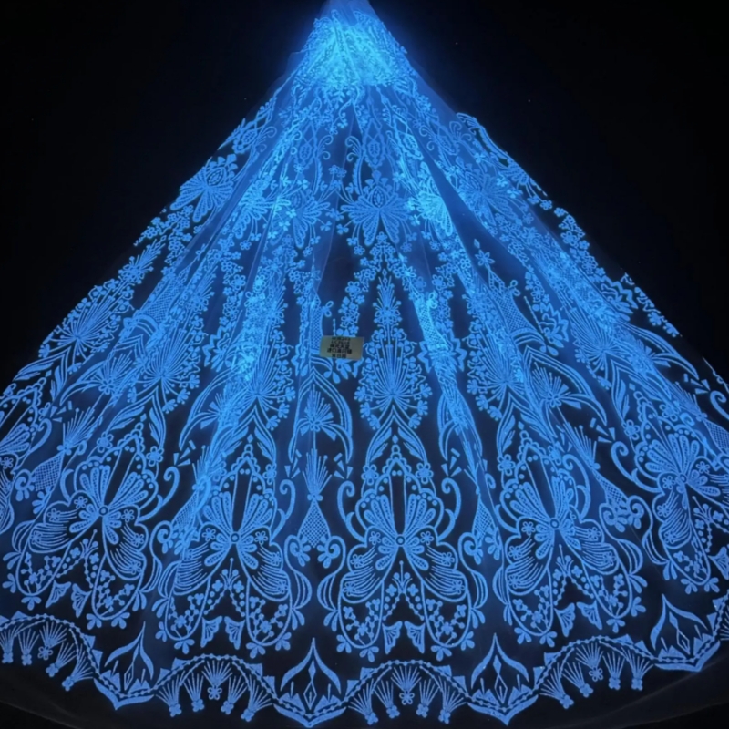 2026 Blue Hot Sale Fadhion Des - Embroidery Net Fabric 리뷰 및 가격