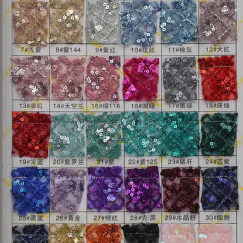 2026 Blue Hot Sale Fadhion Des - Embroidery Net Fabric 리뷰 및 가격