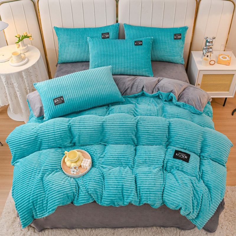 3pcs duvet cover Winter Warm B - Embroidery Quilt Cover 리뷰 및 가격