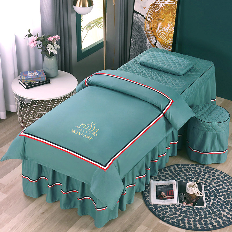 Xuancai 4pcs Beddings Sets Bea - Embroidery Quilt Cover 리뷰 및 가격