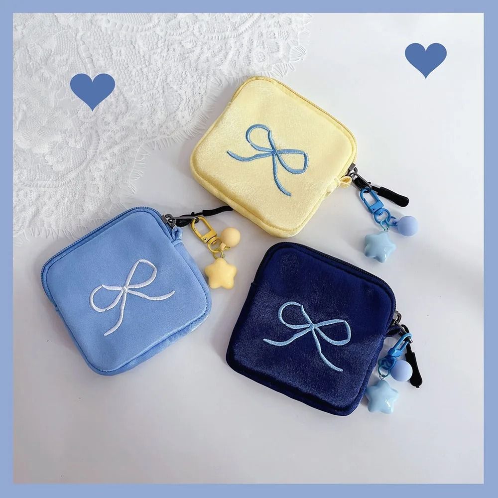 New Square Embroidery Bow Wall - Embroidery Wallet 리뷰 및 가격