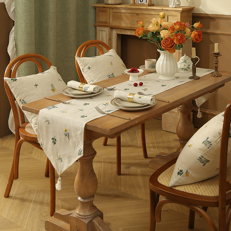 Coffee Table Decoration Perfec - Embroidery Xmas 리뷰 및 가격