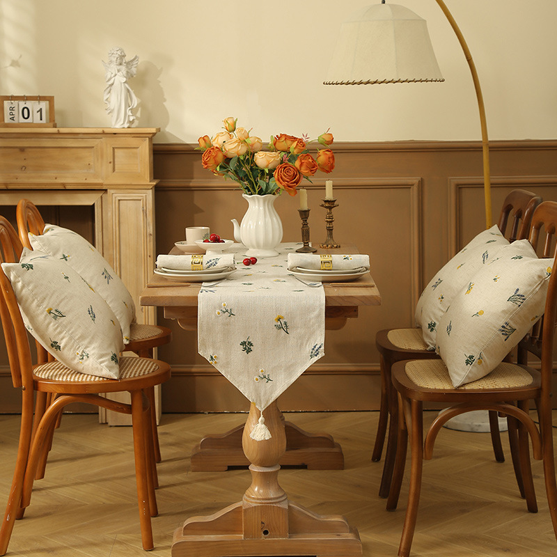 Coffee Table Decoration Perfec - Embroidery Xmas 리뷰 및 가격