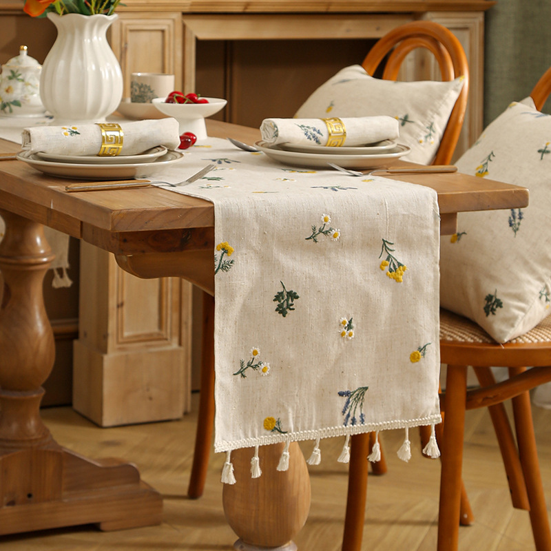 Coffee Table Decoration Perfec - Embroidery Xmas 리뷰 및 가격
