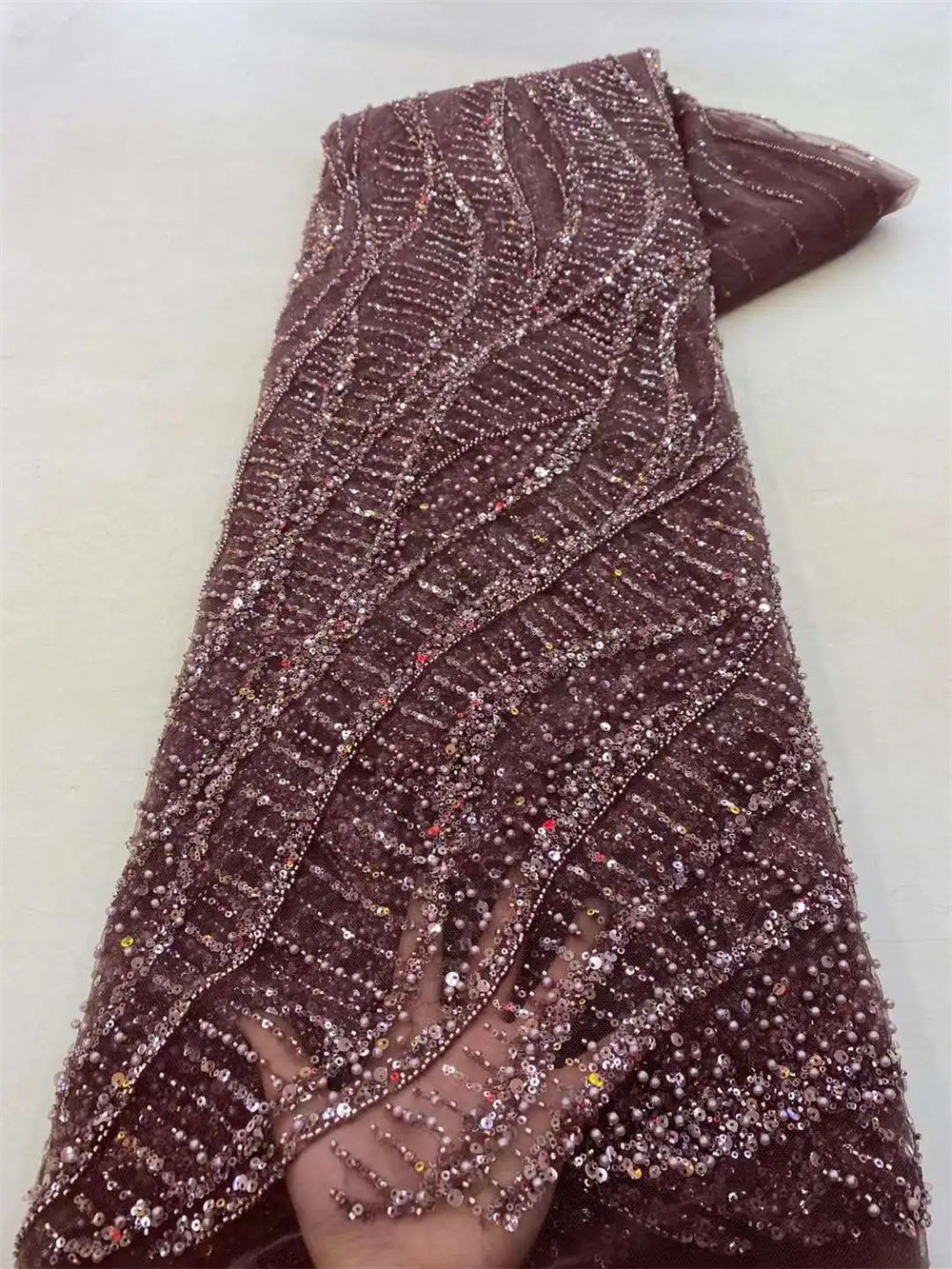 Wholesale 2025 African Sequins - Embroidery Net Fabric 리뷰 및 가격