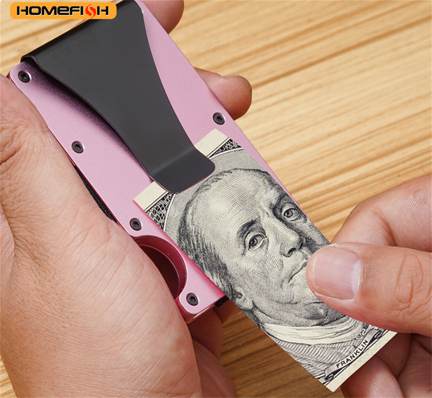 HOMEFISH Wallet For Men Minima - Embroidery Wallet 리뷰 및 가격