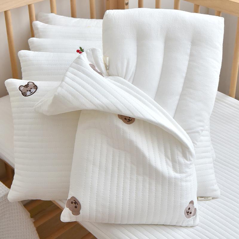 Soft Baby Toddler Pillow 100%  - Embroidery Quilt Cover 리뷰 및 가격
