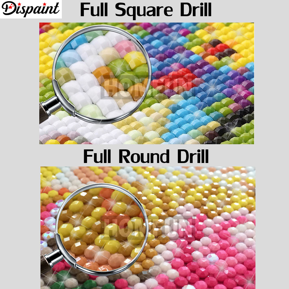 Dispaint Full Square/Round Dri - Embroidery Yellow Flower 리뷰 및 가격