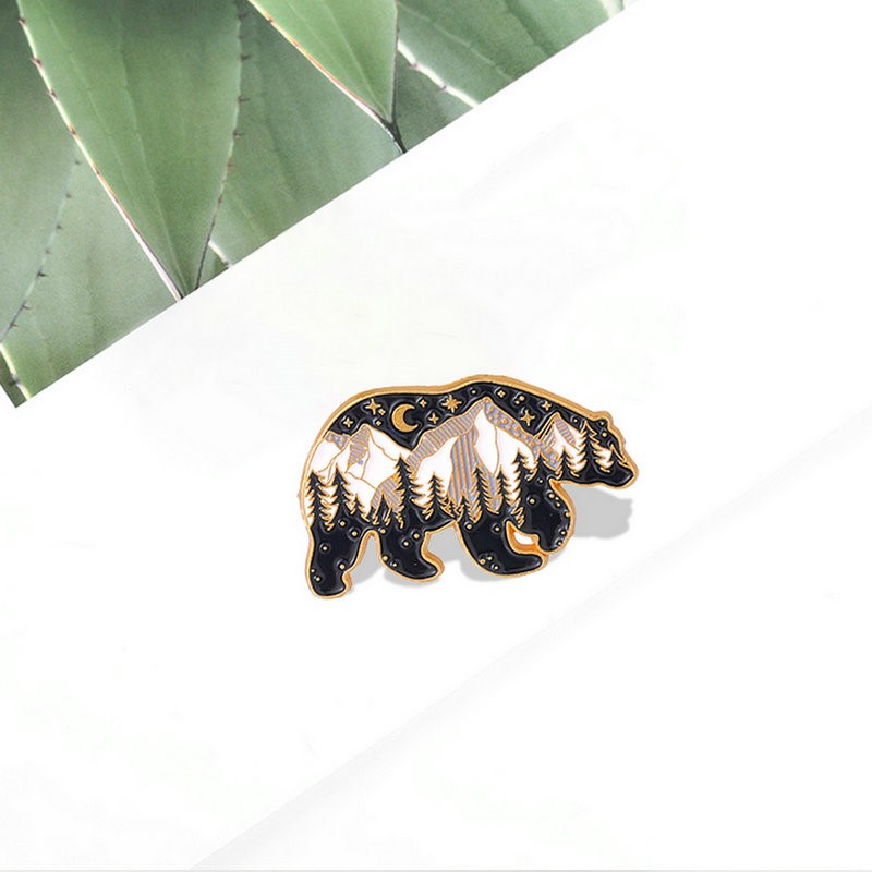 Mama Papa Bear Enamel Pins Cus - Embroidery Logo 리뷰 및 가격
