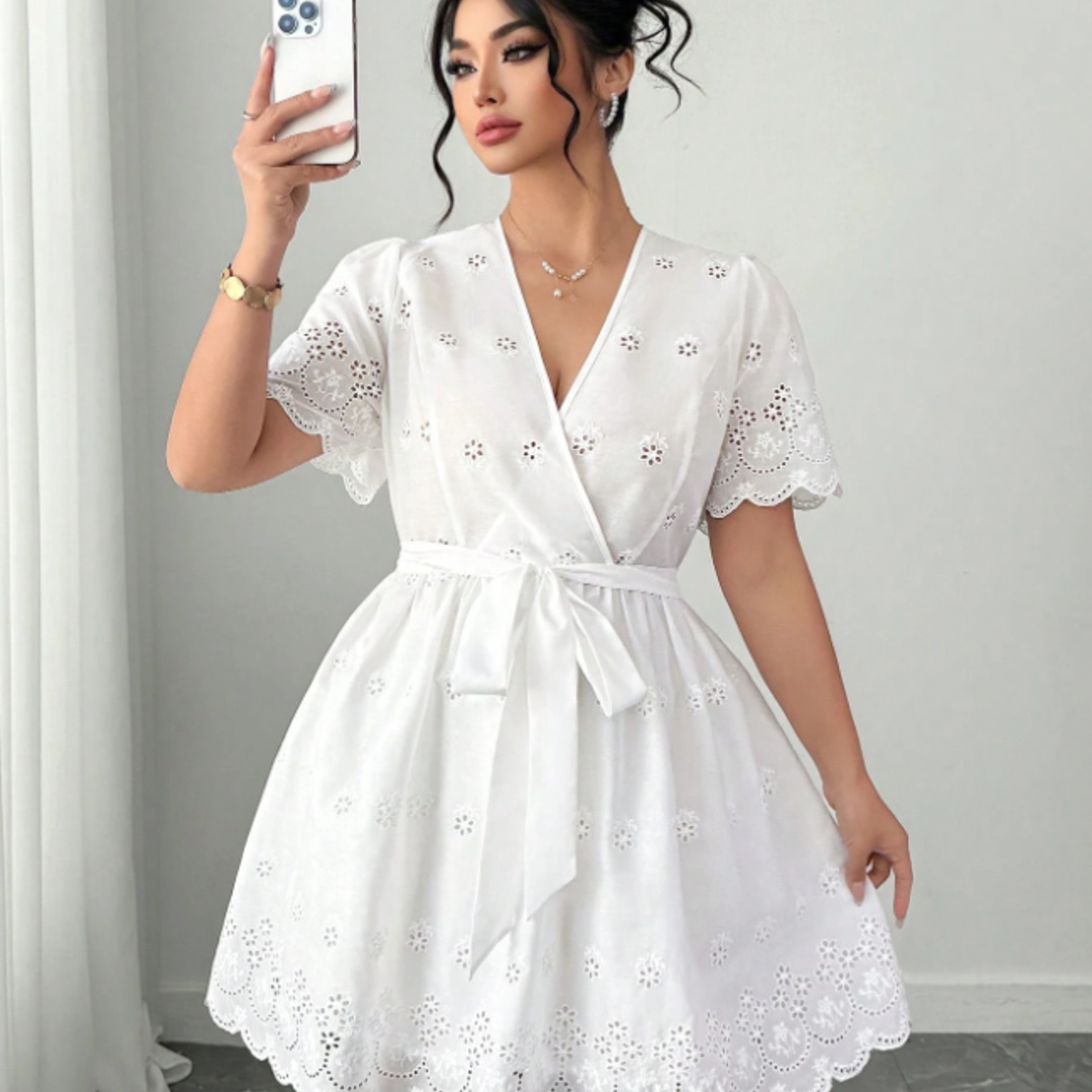 Plus Size White Eyelet Embroid - Embroidery Eyelet 리뷰 및 가격