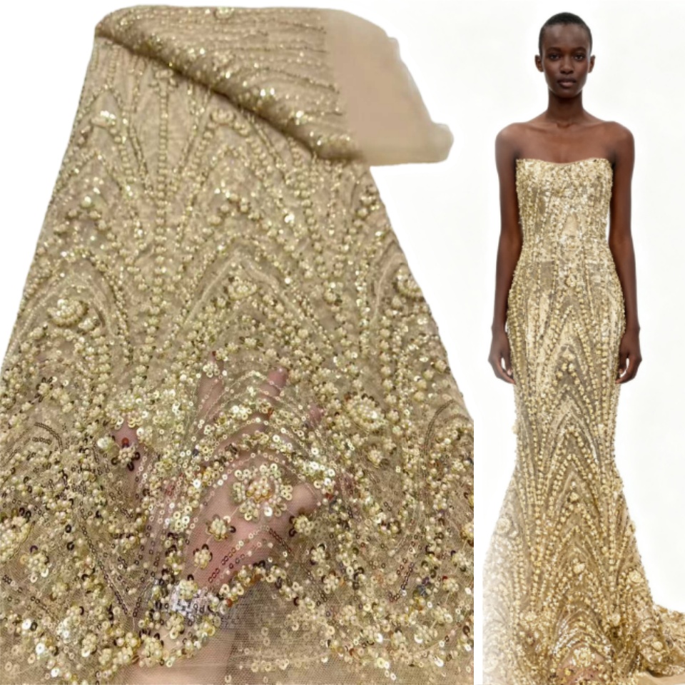 2026 African Nigerian High-Qua - Embroidery Net Fabric 리뷰 및 가격