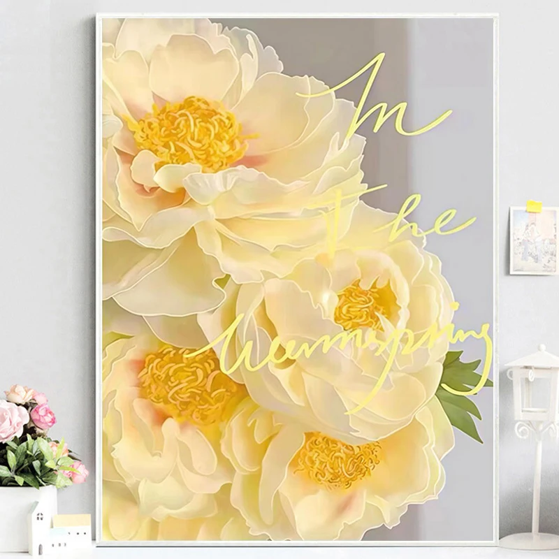 Yellow Flowers 5D Diamond Pain - Embroidery Yellow Flower 리뷰 및 가격