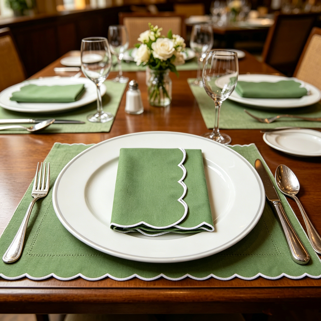 1PC Thick Embroidered Placemat - Embroidery Xmas 리뷰 및 가격