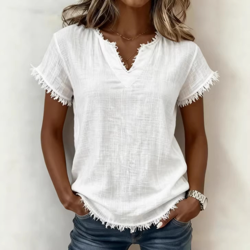 Women Vintage V Neck Lace Ruff - Embroidery Eyelet 리뷰 및 가격