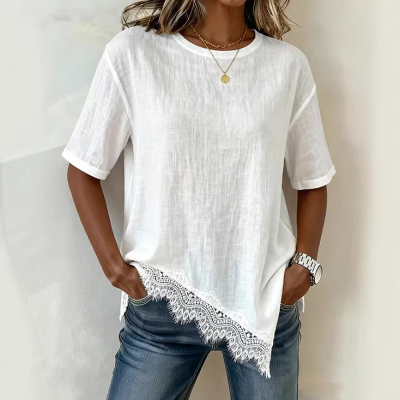 Women Vintage V Neck Lace Ruff - Embroidery Eyelet 리뷰 및 가격