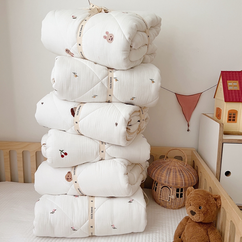 Baby Winter Quilt Kids Cotton  - Embroidery Quilt Cover 리뷰 및 가격