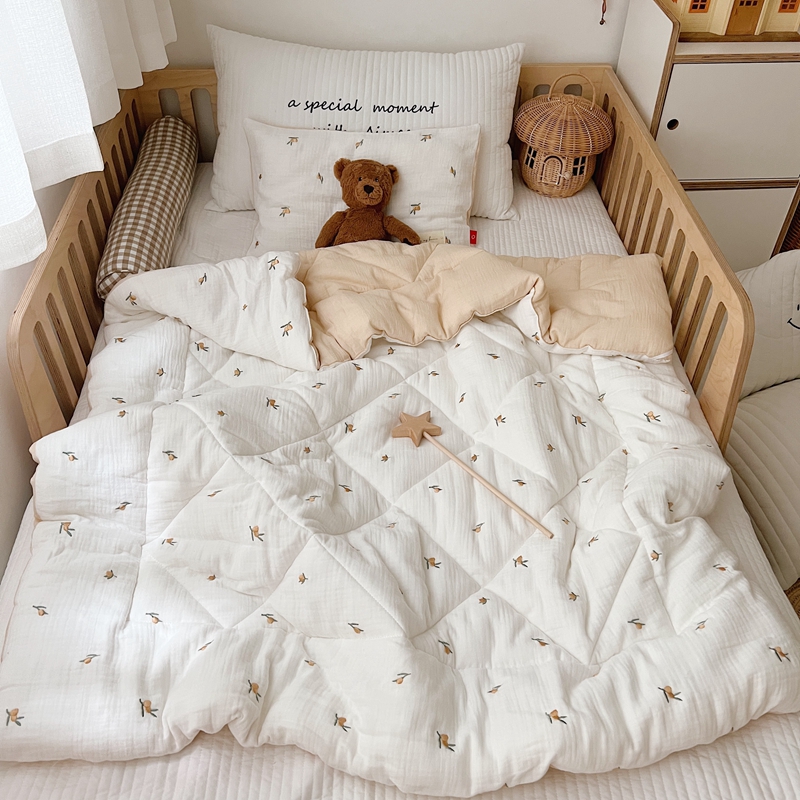 Baby Winter Quilt Kids Cotton  - Embroidery Quilt Cover 리뷰 및 가격