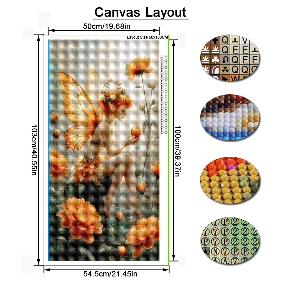 Butterfly Elf Yellow Flower La - Embroidery Yellow Flower 리뷰 및 가격