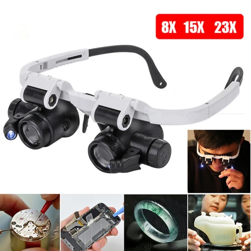 Hands Free LED Headband Magnif - Embroidery Viewer 리뷰 및 가격