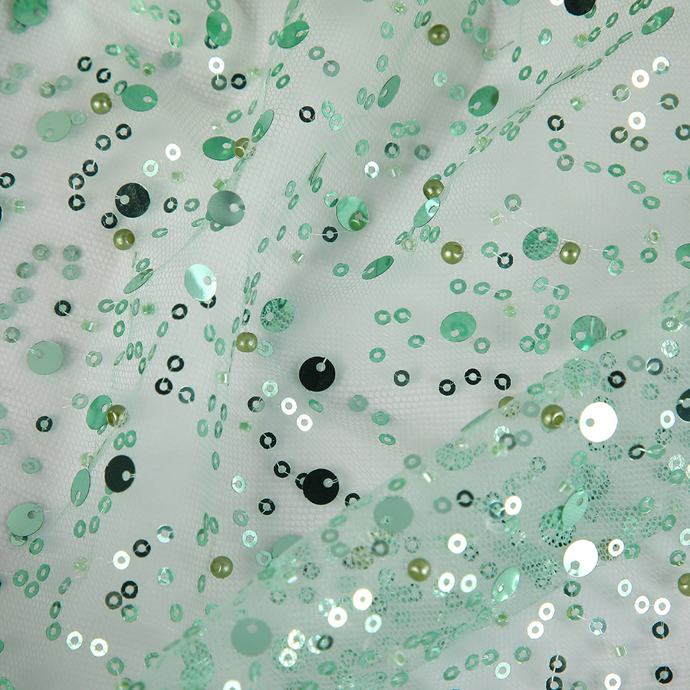 40 Colors 3mm 7mm Shinny Spark - Embroidery Net Fabric 리뷰 및 가격