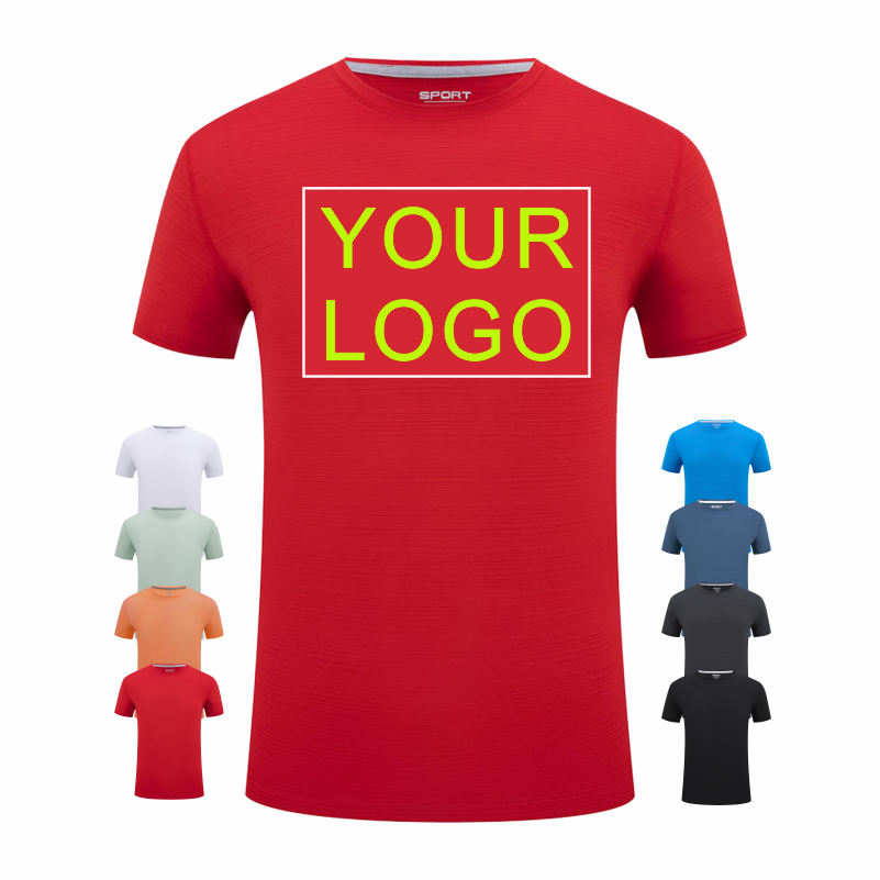 LOGO Customized Round Neck Sho - Embroidery Logo 리뷰 및 가격
