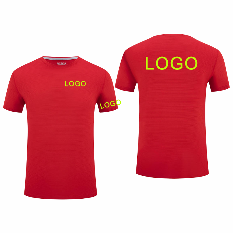 LOGO Customized Round Neck Sho - Embroidery Logo 리뷰 및 가격