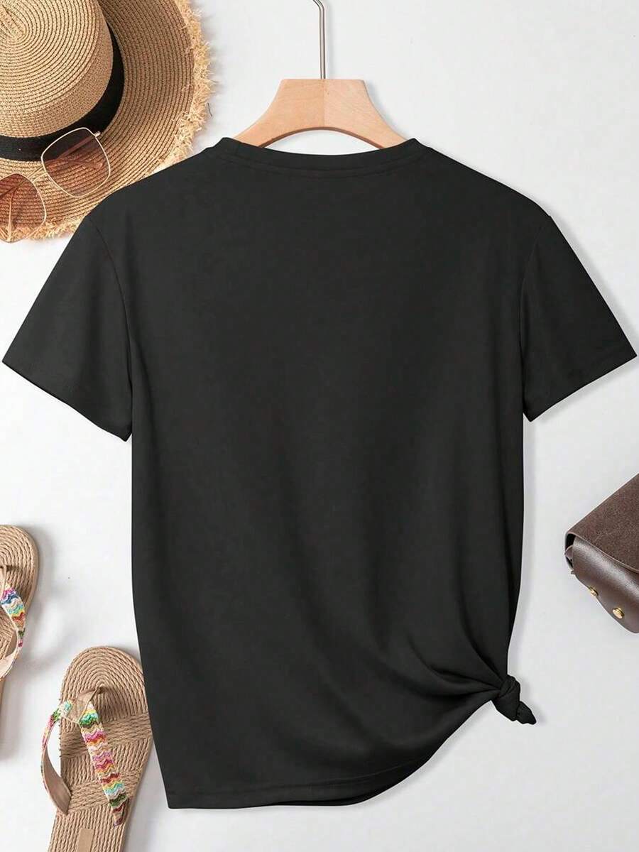 100% Cotton Funny Graphic Tee  - Embroidery Cotton Shirt 리뷰 및 가격
