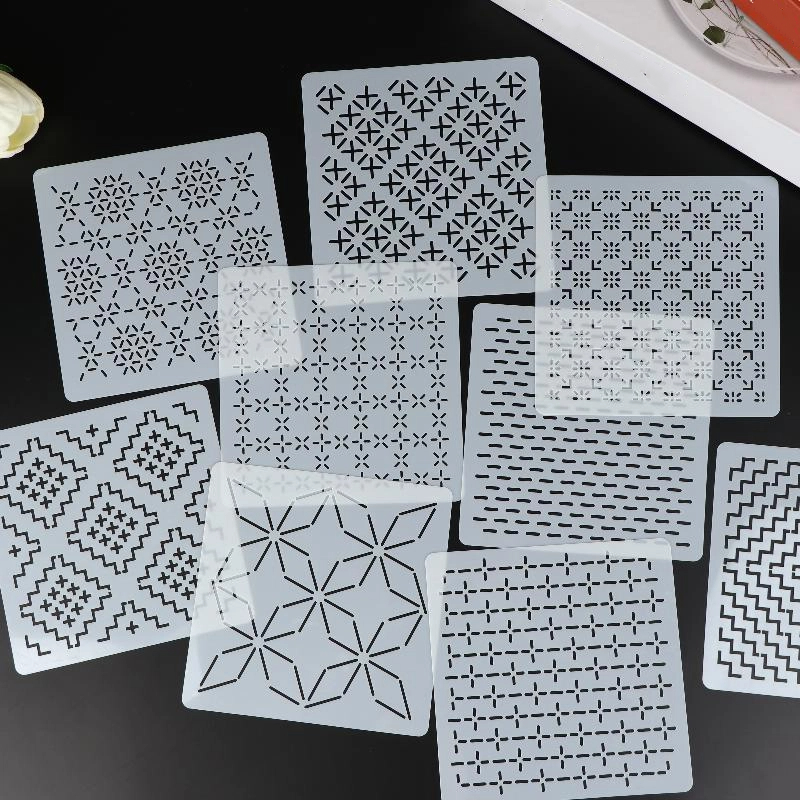 NEW 9/32Pc Sashiko Embroidery  - Embroidery Handicraft 리뷰 및 가격