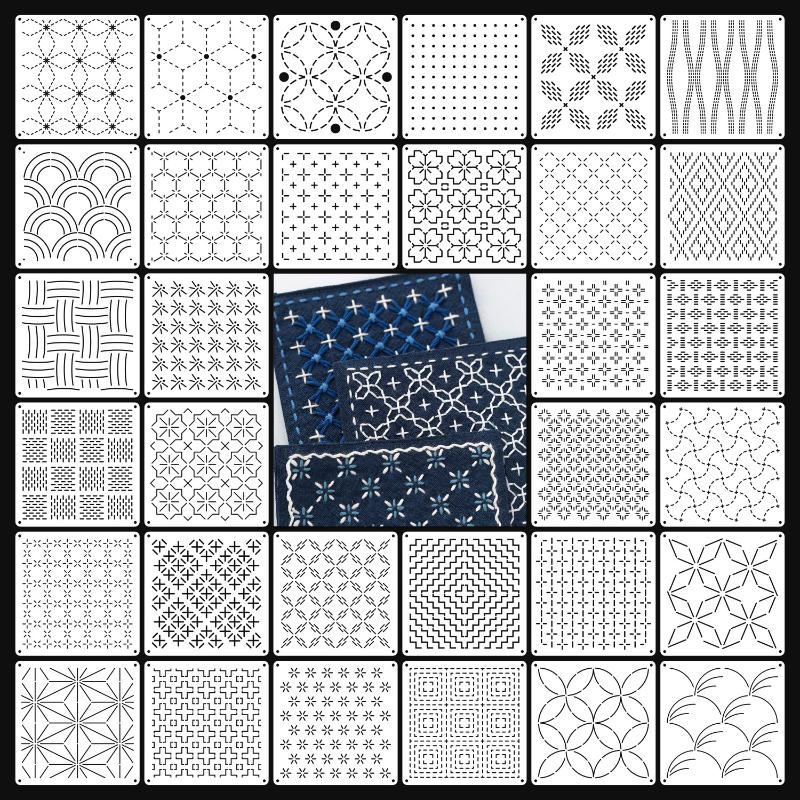 NEW 9/32Pc Sashiko Embroidery  - Embroidery Handicraft 리뷰 및 가격