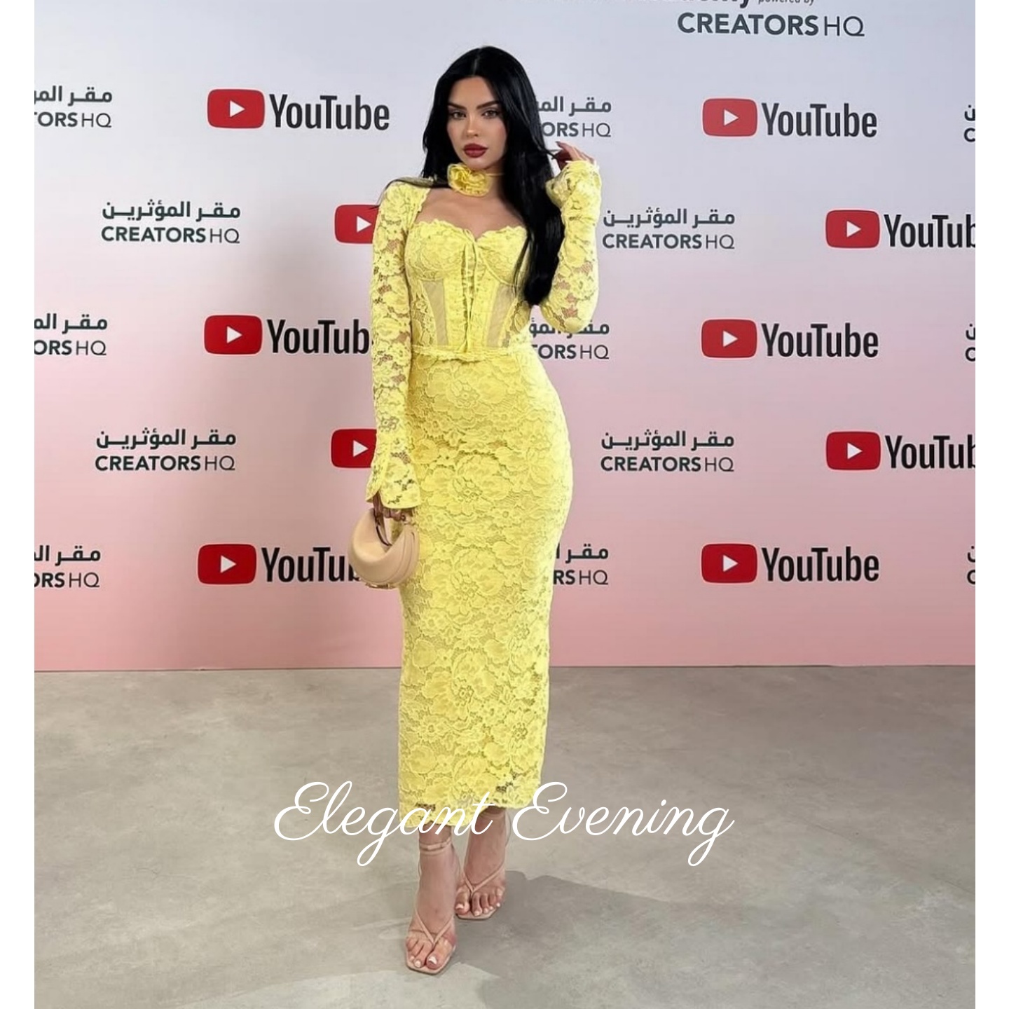 Yellow Lace Prom Dress Mermaid - Embroidery Yellow Flower 리뷰 및 가격