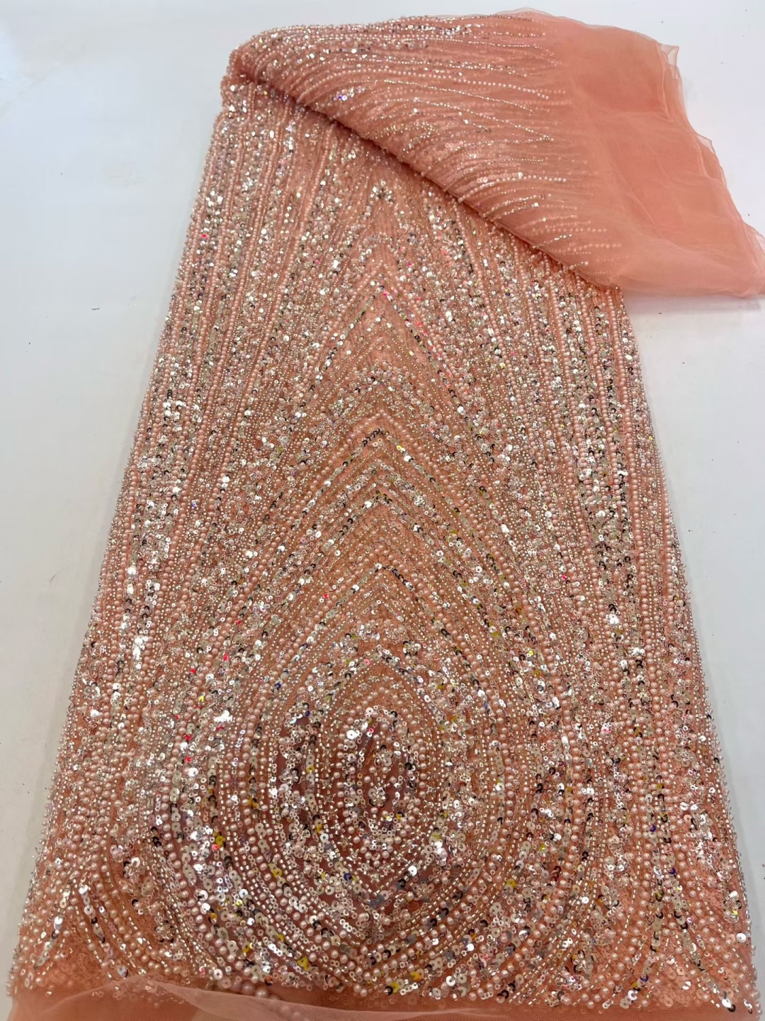 Unique Luxury Exquisite High-e - Embroidery Net Fabric 리뷰 및 가격