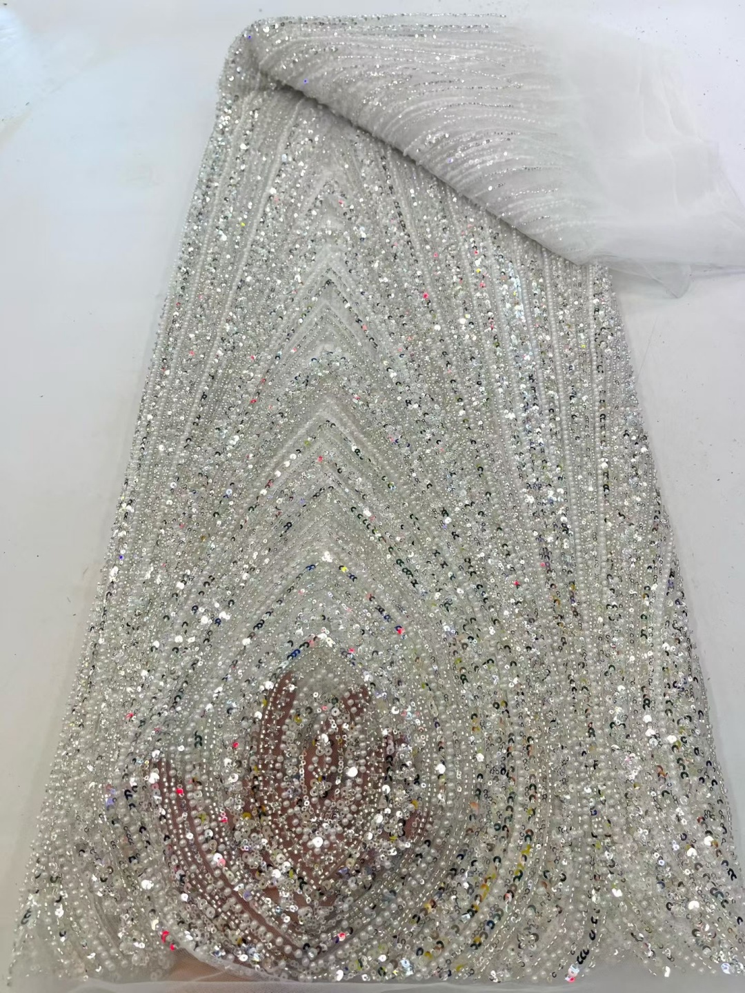 Unique Luxury Exquisite High-e - Embroidery Net Fabric 리뷰 및 가격