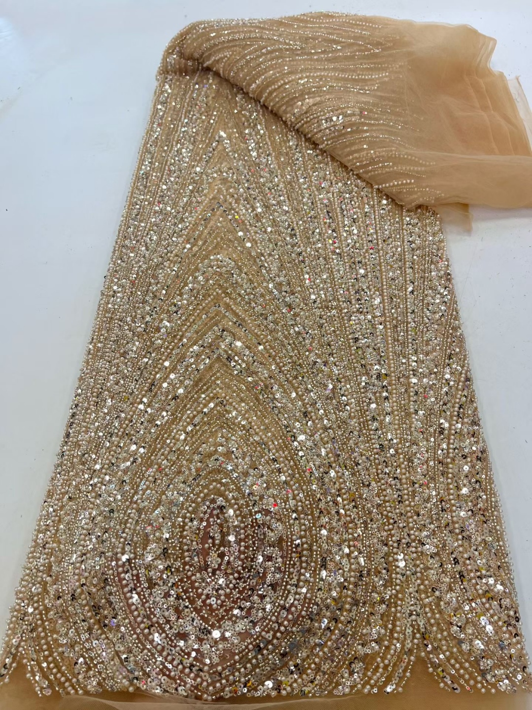 Unique Luxury Exquisite High-e - Embroidery Net Fabric 리뷰 및 가격